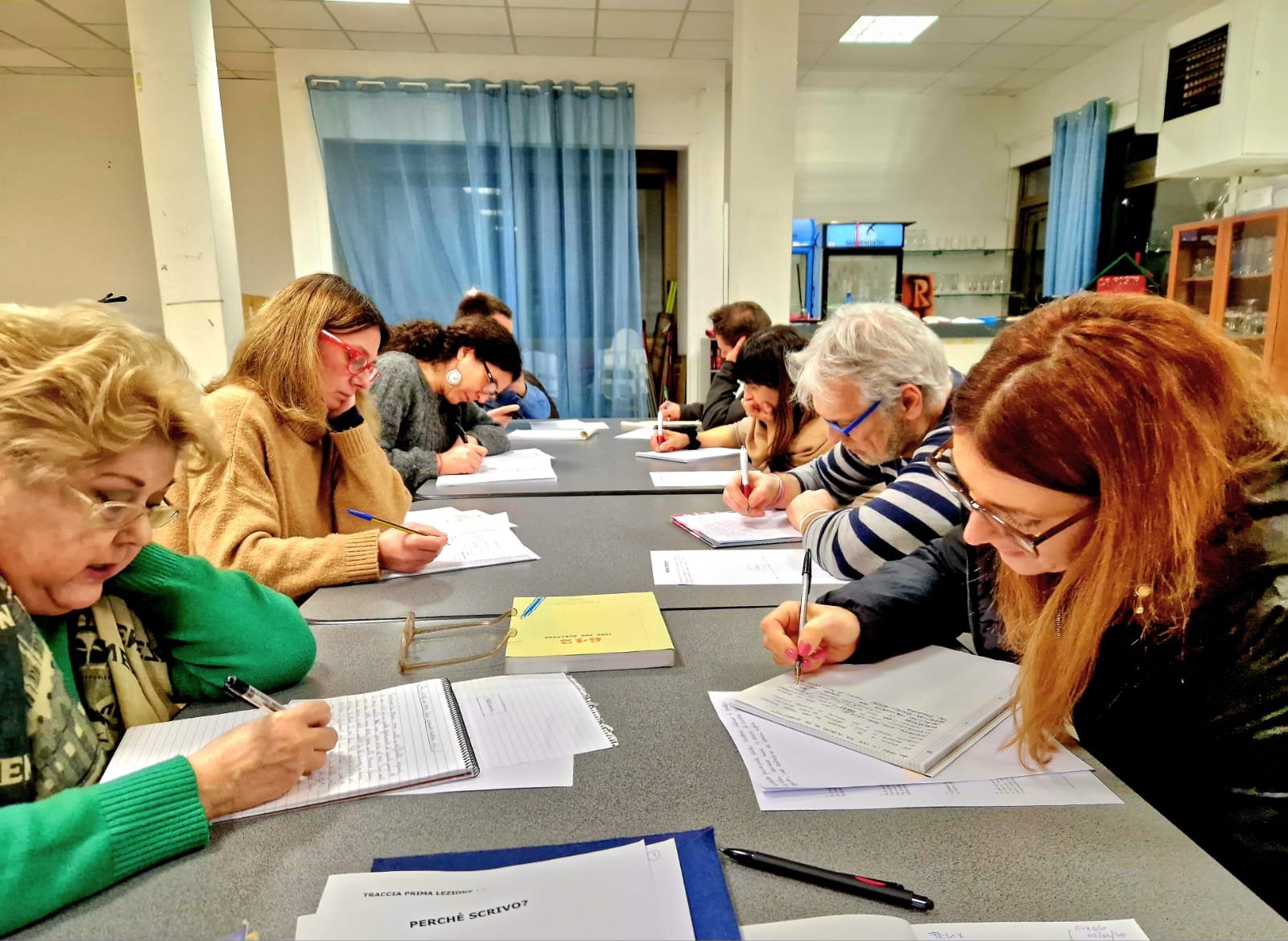 Laboratorio di scrittura a mano ad Avane